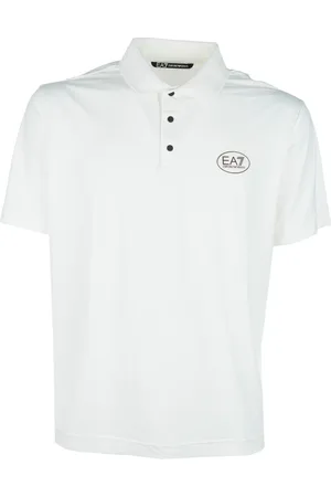 EA7 Homme, Tops, Blanc, Taille: XL Polo Classique pour Homme