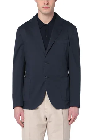 Biagio Santaniello Homme, Vestes, Bleu, Taille: S Veste à un bouton Gl797Mf