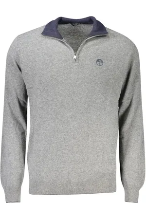 North Sails Homme, Pulls, Gris, Taille: XL Pull en Cachemire Gris
