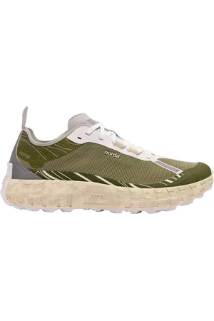 Norda Homme, Chaussures, Vert, Taille: 44 1/2 EU Chaussures de course Bio-Dyneema® avec semelle Vibram®