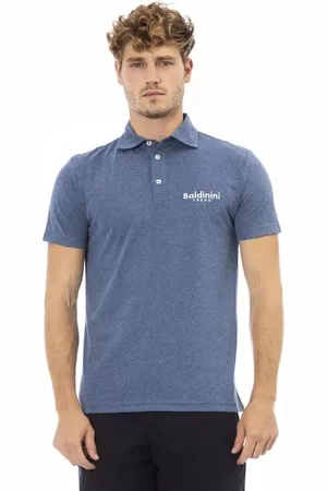 BALDININI Homme, Tops, Bleu, Taille: S Polo Trend Bleu