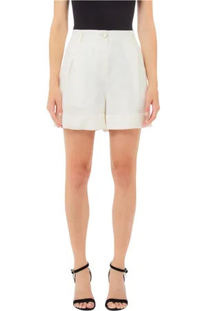 Liu Jo Femme, Shorts, Blanc, Taille: 36 FR Short Bleu Marine