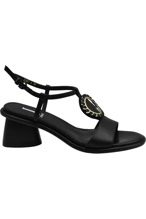 Jeannot Femme, Chaussures, Noir, Taille: 36 EU Chaussures Noires à Lacets pour Femmes
