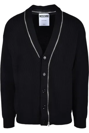 Moschino Homme, Pulls, Noir, Taille: M Gilet