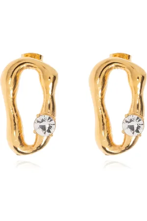 FORTE FORTE Femme, Accessoires, Jaune, Taille: ONE Size Boucles d