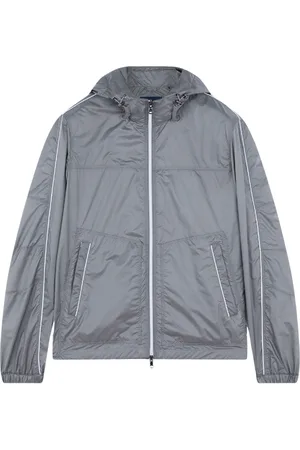 Paul & Shark Homme, Vestes, Gris, Taille: M Coupe-vent pour activités en plein air
