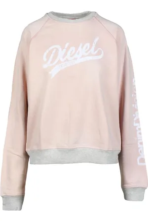 Diesel Femme, Sweatshirts et sweats à capuche, Rose, Taille: 38 FR Sweat en coton