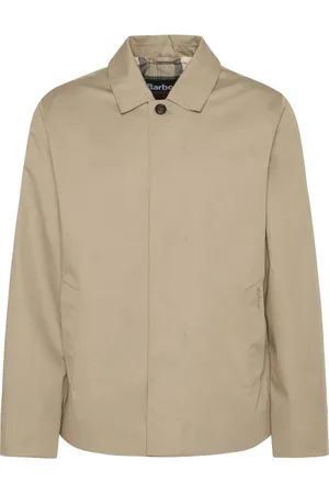 Barbour Homme, Vestes, , Taille: L Veste Courte Imperméable en Pierre Lavée