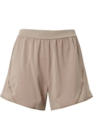 Reebok Femme, Shorts, Gris, Taille: 36 FR LUX Tissé Court