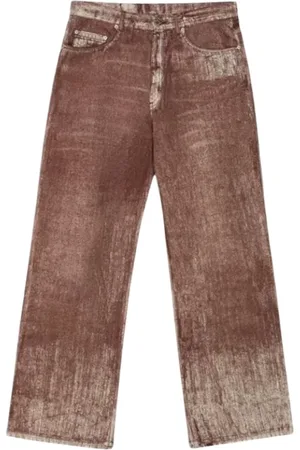 Camper Femme, Jeans, Brun, Taille: W28 Jean Denim en Couleur Terracotta