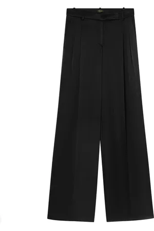 Pinko Femme, Pantalons, Noir, Taille: 38 FR Pantalon Noir pour Femme Aw24