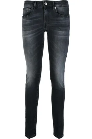 Dondup Femme, Jeans, Noir, Taille: W28 Jean en mélange coton biologique modal Gaia