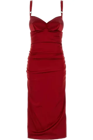 Dolce & Gabbana Femme, Robes, Rouge, Taille: 38 FR Robes Élégantes pour Toutes les Occasions