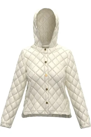 MARELLA Femme, Vestes, Blanc, Taille: 42 FR Veste élégante avec 100% de composition