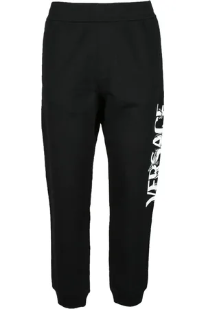 VERSACE Homme, Pantalons, Noir, Taille: M Pantalon Collection Coton