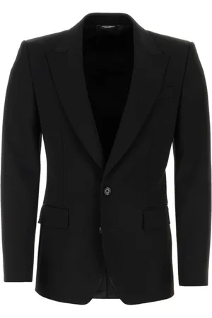 Dolce & Gabbana Homme, Costumes, Noir, Taille: M Collection de Blazers et Gilets Élégants