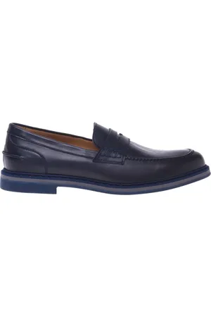 BALDININI Homme, Chaussures, Bleu, Taille: 41 EU leather loafers