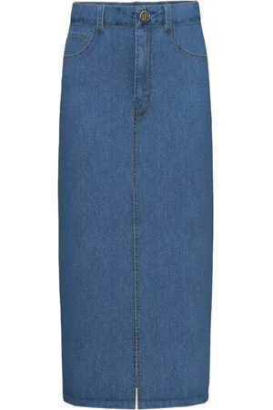 MARELLA Femme, Jupes, Bleu, Taille: 38 FR Jupe Casual Bleue pour Femmes Modernes