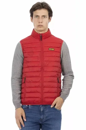 Ciesse Homme, Vestes, Rouge, Taille: XL Doudoune Rouge Sans Manches - Élégante & Pratique