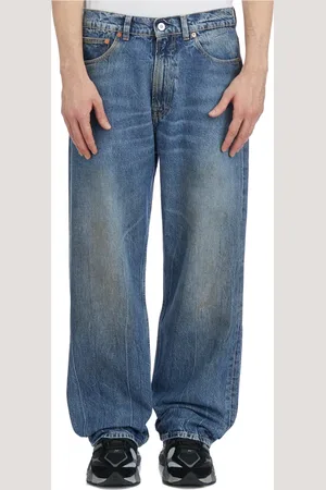 OUR LEGACY Homme, Jeans, Bleu, Taille: W33 Pantalon Denim Third Cut Deadline Wash