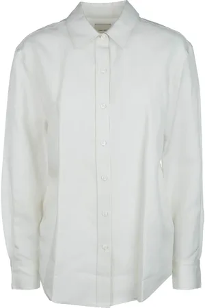Calvin Klein Femme, Blouses et Chemises, Blanc, Taille: 40 FR Collection Chemises Élégantes