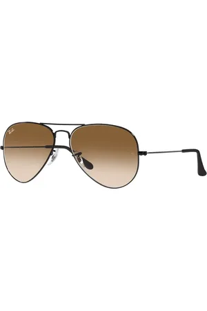 Ray-Ban Unisex, Accessoires, Noir, Taille: 58 MM Lunettes de Soleil Aviator Classiques