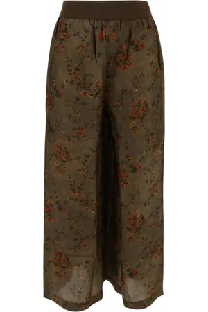 UMA WANG Femme, Pantalons, Brun, Taille: 38 FR Pantalons Mode Femme
