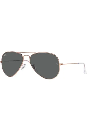 Ray-Ban Unisex, Accessoires, Rose, Taille: 62 MM Lunettes de soleil Aviator classiques