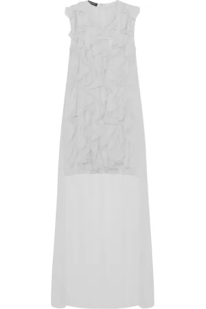 Alberta Ferretti Femme, Robes, Blanc, Taille: 36 FR Robe Élégante Femme Vêtements