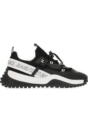 VERSACE Homme, Chaussures, Noir, Taille: 42 EU Baskets Casual pour un usage quotidien