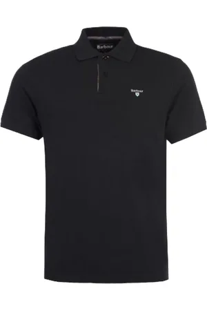 Barbour Homme, Tops, Noir, Taille: 2XL Polo Classique