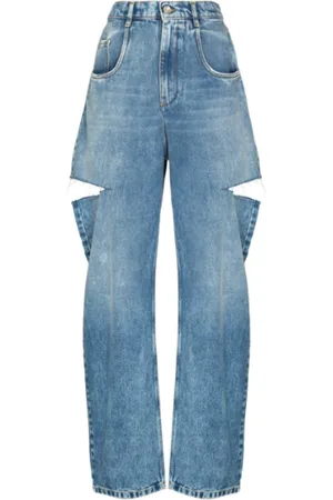 Maison Margiela Femme, Jeans, Bleu, Taille: 40 FR Jean Bleu 5 Poches