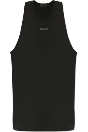 FEAR OF GOD Homme, Tops, Noir, Taille: S Haut côtelé