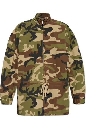 FEAR OF GOD Homme, Vestes, Vert, Taille: XS Veste avec motif camouflage