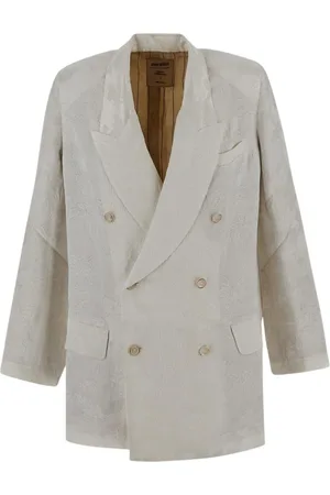 UMA WANG Homme, Vestes, Blanc, Taille: L Veste Homme Élégante Vêtements