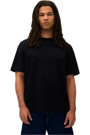 Arte Antwerp Homme, Tops, Noir, Taille: S T-shirt en coton avec détail logo