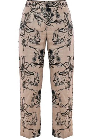Kocca Femme, Pantalons, , Taille: 38 FR Pantalon brodé avec taille élastiquée