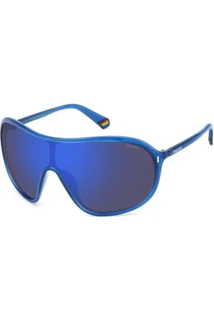 Polaroid Unisex, Accessoires, Bleu, Taille: ONE Size Lunettes de Soleil Vintage Jaune Polarise