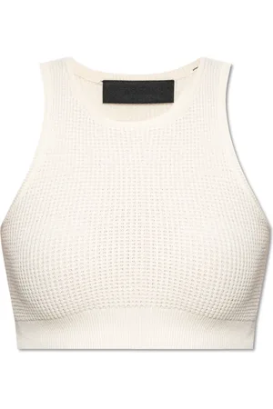 FEAR OF GOD Femme, Tops, Blanc, Taille: 38 FR Haut côtelé
