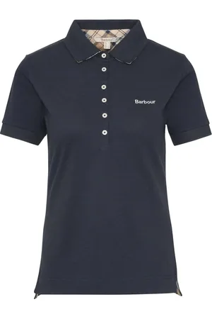 Barbour Femme, Tops, Bleu, Taille: 36 FR Débardeur en Coton et Élasthanne