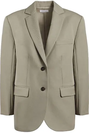 ANINE BING Femme, Vestes, Gris, Taille: 42 FR Blazer Quinn Khaki Vert