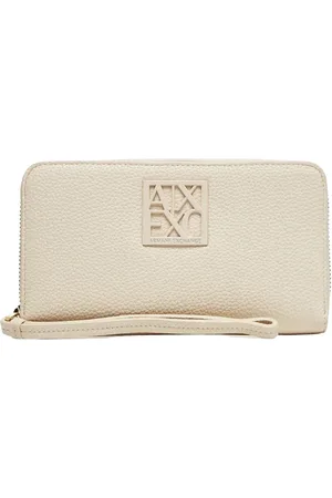 Armani Exchange Femme, Accessoires, , Taille: 42 FR Portefeuille femme à zip en bordeaux