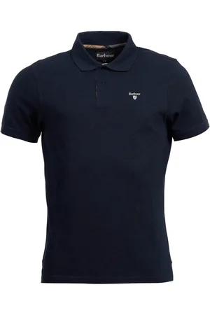 Barbour Homme, Tops, Bleu, Taille: 3XL Polo en coton