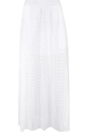 NUDE Femme, Jupes, Blanc, Taille: 40 FR Jupe