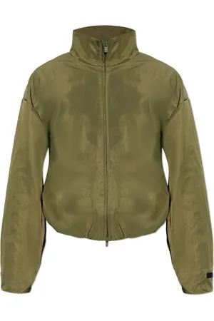 FEAR OF GOD Femme, Vestes, Vert, Taille: 36 FR Veste avec col montant