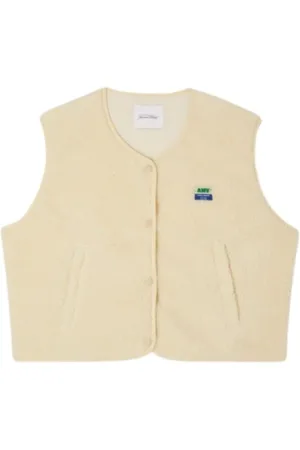 American Vintage Femme, Vestes, , Taille: 36 FR Gilet sans manches Col Rond