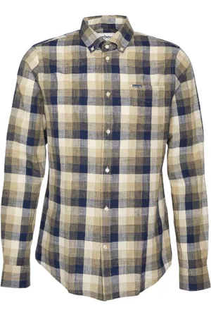 Barbour Homme, Chemises, Multicolore, Taille: S Chemises Casual Vertes