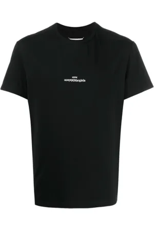 Maison Margiela Homme, Tops, Noir, Taille: M T-shirt Noir Logo