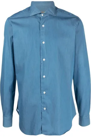 BARBA Homme, Chemises, Bleu, Taille: M Chemise Celeste pour Homme