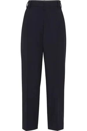 Brunello Cucinelli Femme, Pantalons, Noir, Taille: 34 FR Pantalons élégants